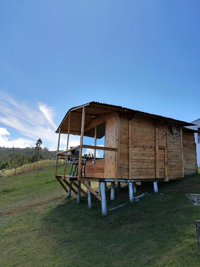 Cabañas el mirador del tomine Guatavita Exterior foto