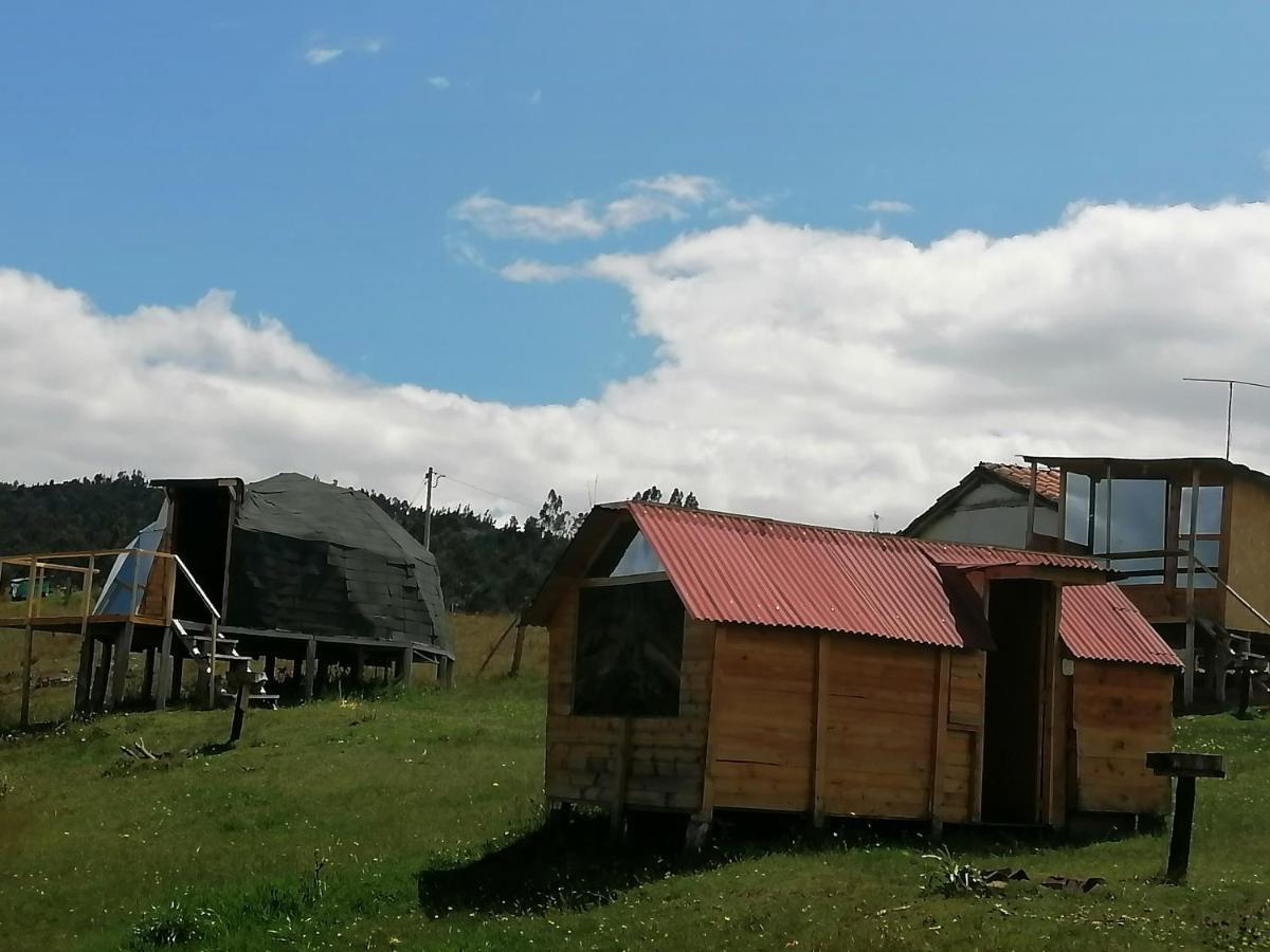 Cabañas el mirador del tomine Guatavita Exterior foto